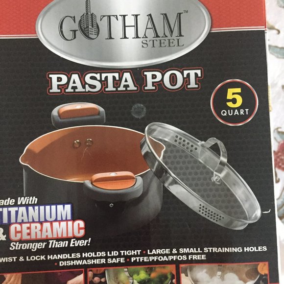 Gotham Steel Kitchen Gotham Streel 5 Quart Pasta Pot Poshmark